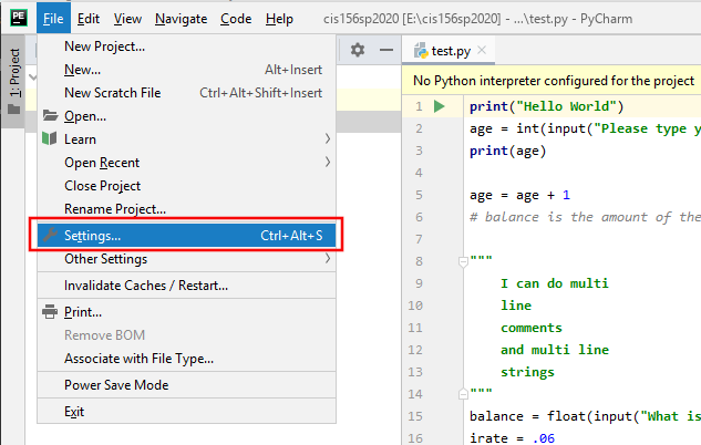 Pycharm---